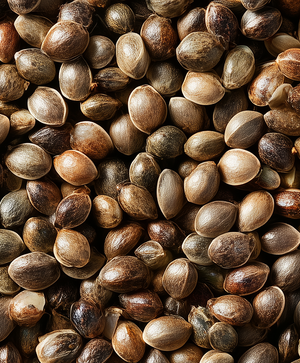 Bio-Hanfsamen zur Gewinnung von pflanzlichem Hanfprotein